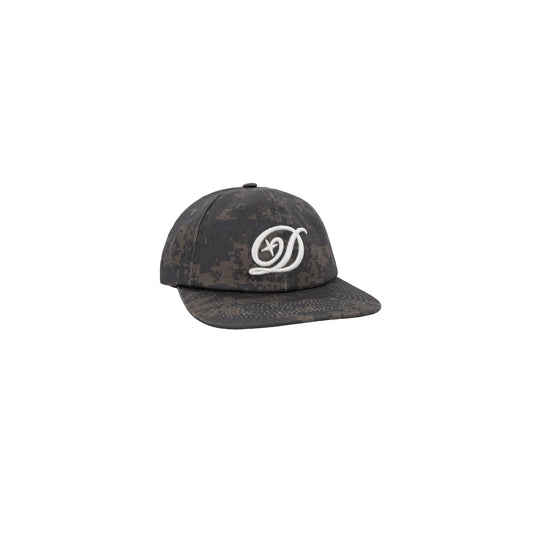 Bone 6-Panel Digital Camo Preto