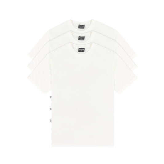 3 Blank Tees Pack in Off-White