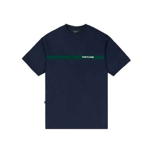 Boulevard Tee in Navy