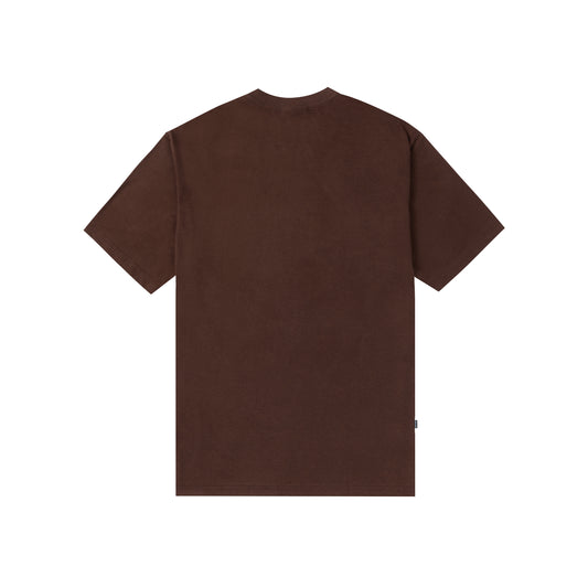 Car Lights T-Shirt in Brown
