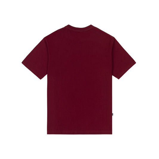 Logo T-Shirt in Burgundy