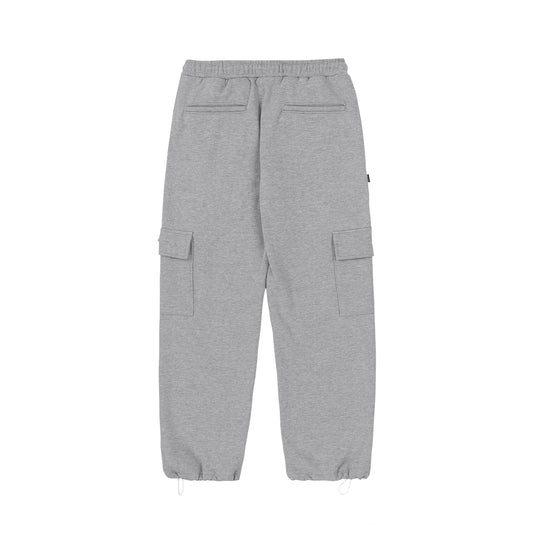Cargo Fleece Pants in Grey