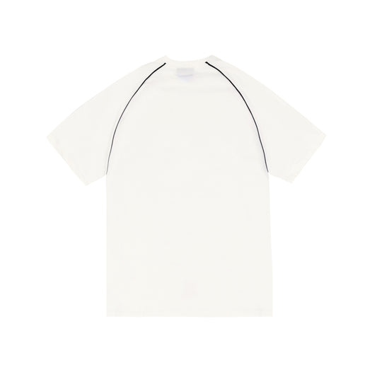 Cutline Division T-Shirt in Off-White