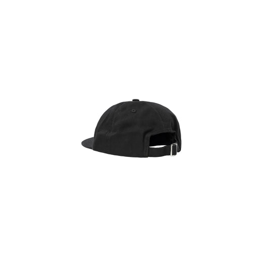 DStar 6-Panel Hat in Black