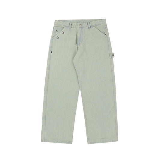 Denim Stars Pants Azul Claro