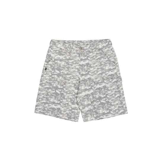 Digital Camo Shorts Cinza