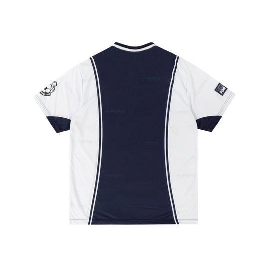 PEPSI Team Football Jersey In White/Blue