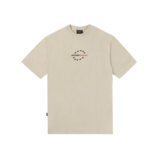 Dstrb League T-shirt in Beige