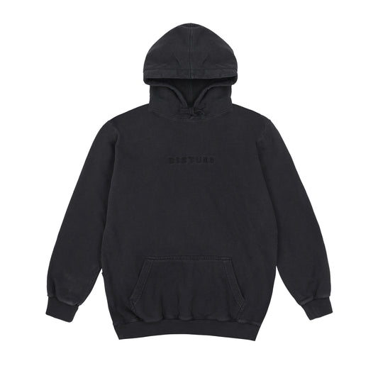 Duster Washed Hoodie in Black