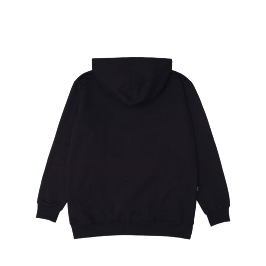 Sticker Hoodie in Black