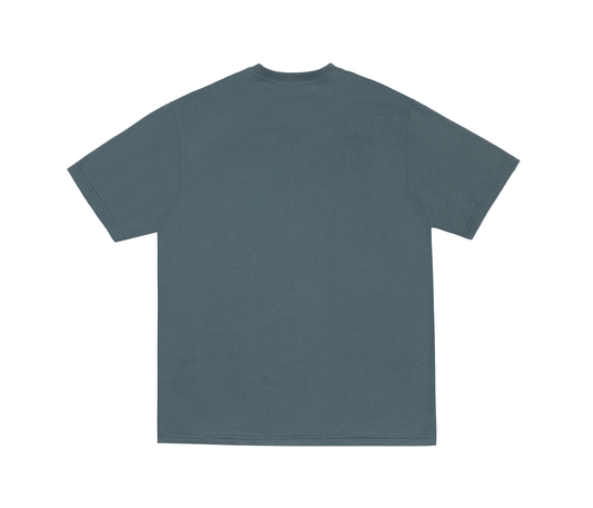 Heritage Pocket Tee in Blue Grewish