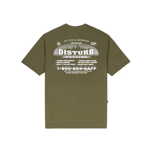 Hotline Tee in Beige