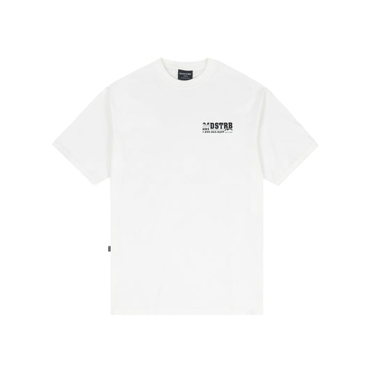 Hotline Tee in Offwhite