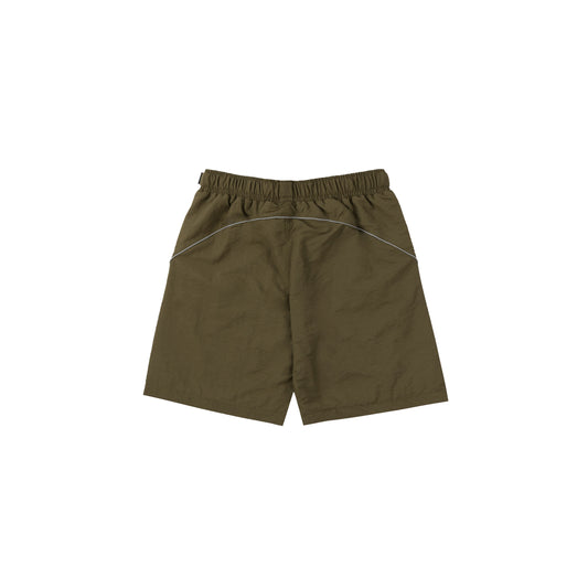 Reflective Shorts in Brown