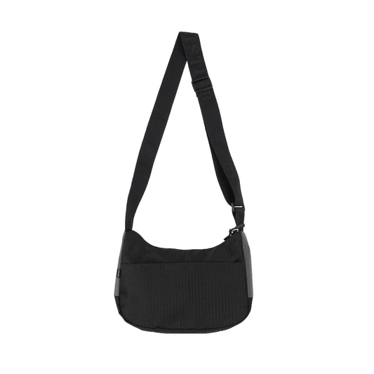 Ripstop Messenger Bag in Black