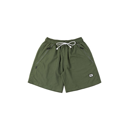 Runner Nylon Shorts in Green