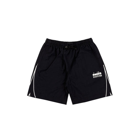 Side Fregio Shorts in Black