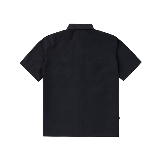 Slash Button-Up in Black