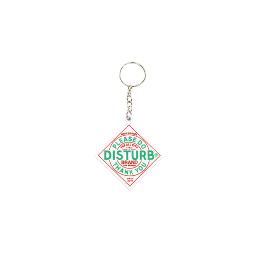 Spicy Keychain in White