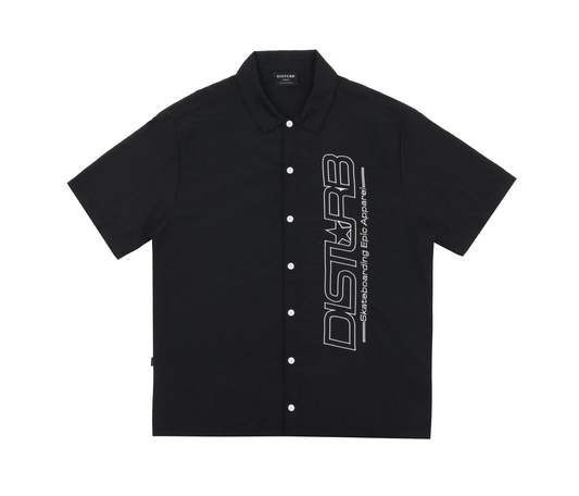 Star Button-up in Black
