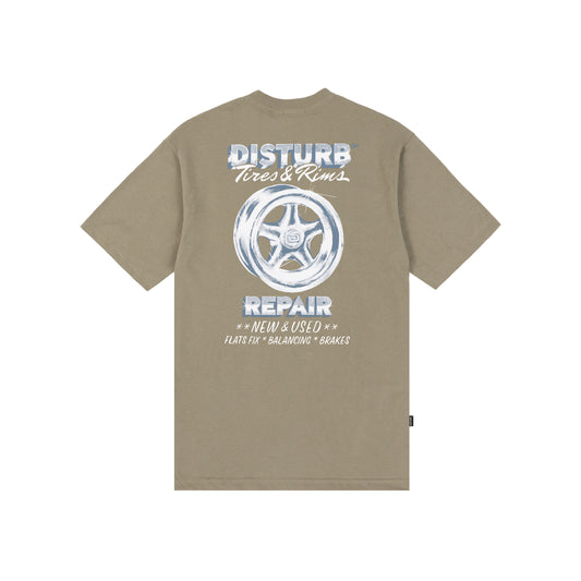 T-Shirt Tires&Rims Bege