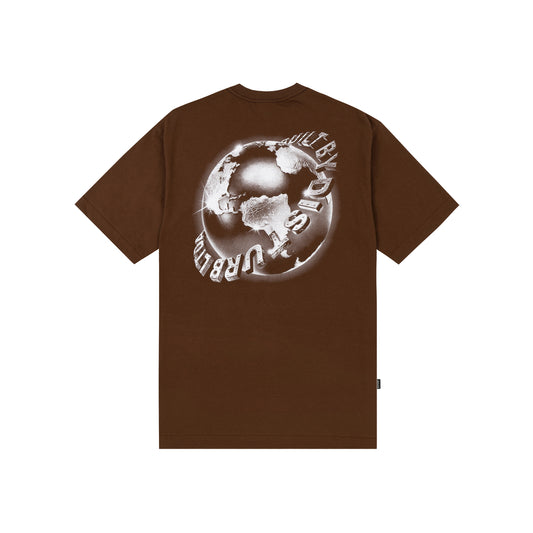 T-Shirt Built By Disturb Marrom