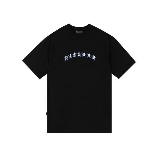 T-Shirt Stars Drip Preta