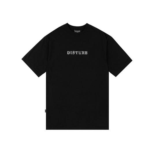 T-Shirt Studded Logo Preta