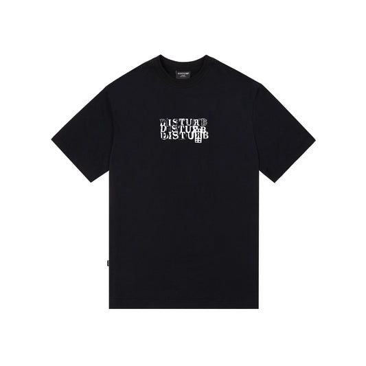 T-shirt Collage Logo Preta