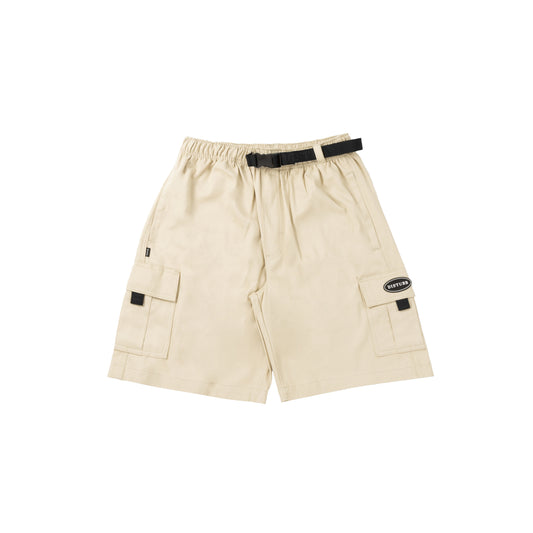 Tactical Cargo Shorts in Beige