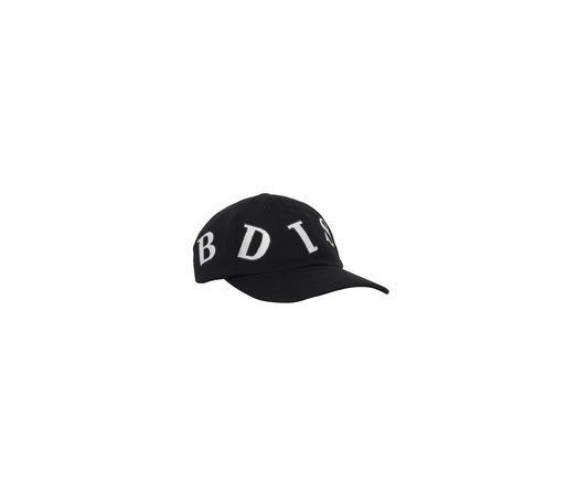 Unconstructed Dad Hat in Black