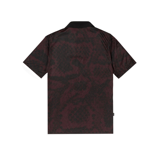 Viper Zip Polo in Black