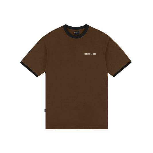 T-Shirt Ringer Marrom