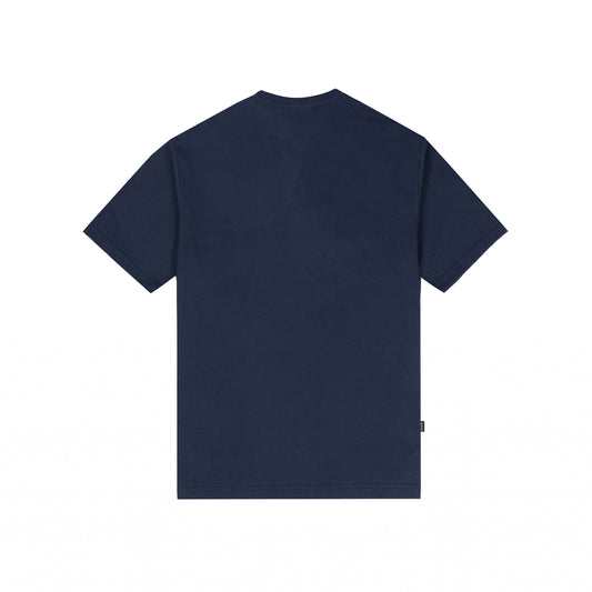 Logo News T-Shirt in Navy