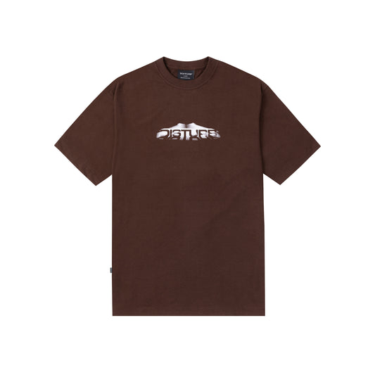 Car Lights T-Shirt in Brown