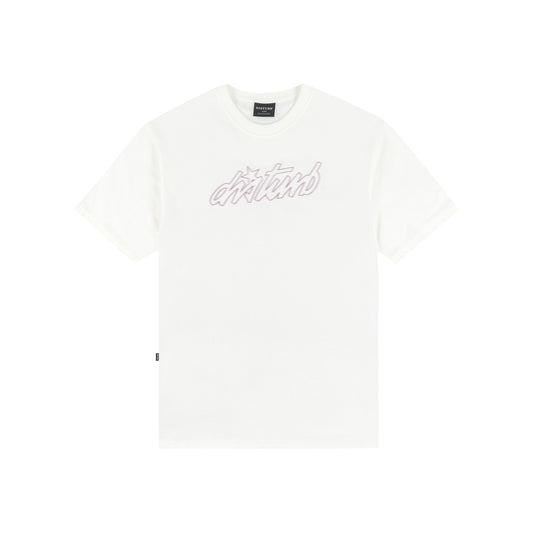 Cursive T-Shirt In Off-white