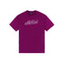 Cursive T-Shirt In Purple