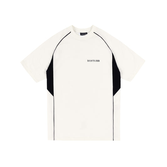 Cutline Division T-Shirt in Off-White