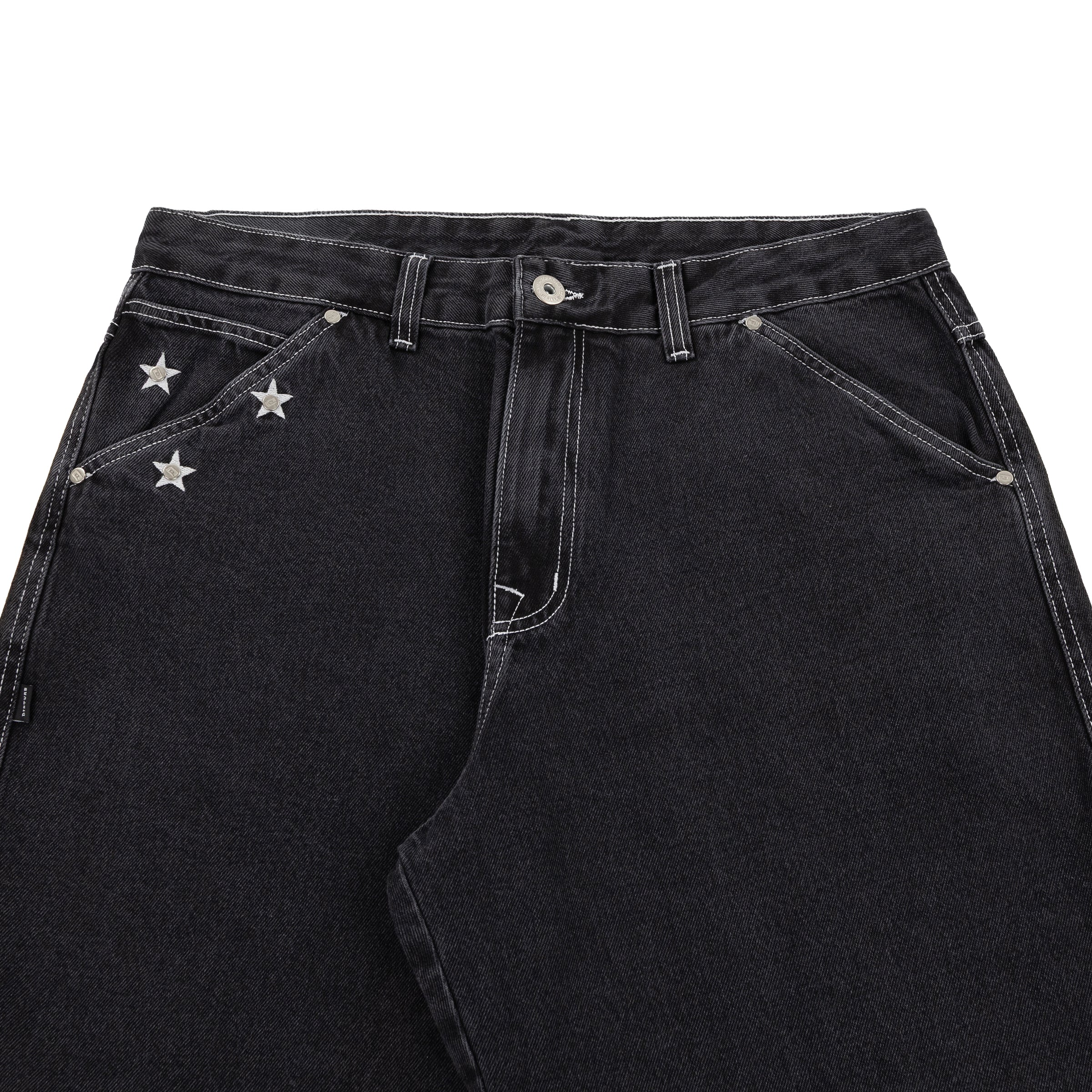 Denim Stars Pants Preta – Disturb Industries