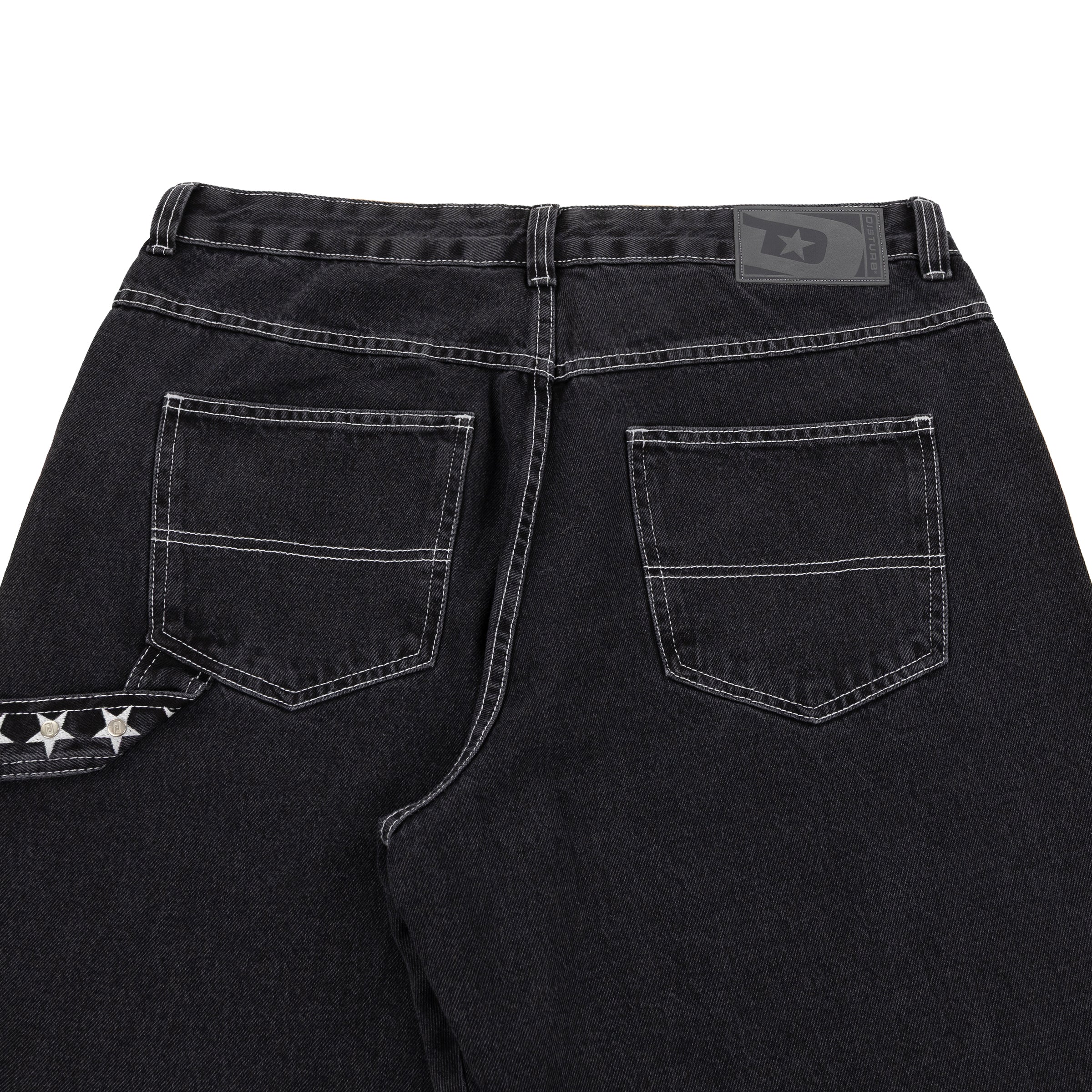 Denim Stars Pants Preta – Disturb Industries