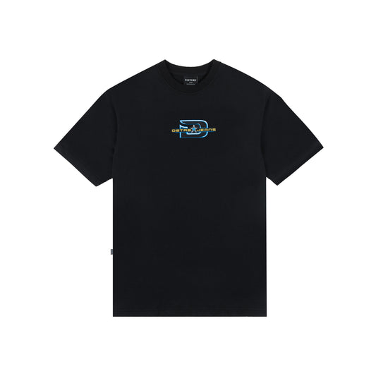 DSTRB Jeans T-Shirt in Black