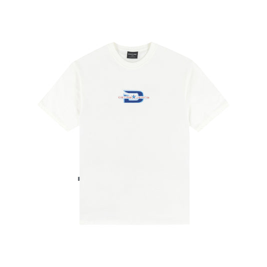 DSTRB Jeans T-Shirt in Off-white