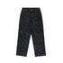 Desert camo twill pants in black