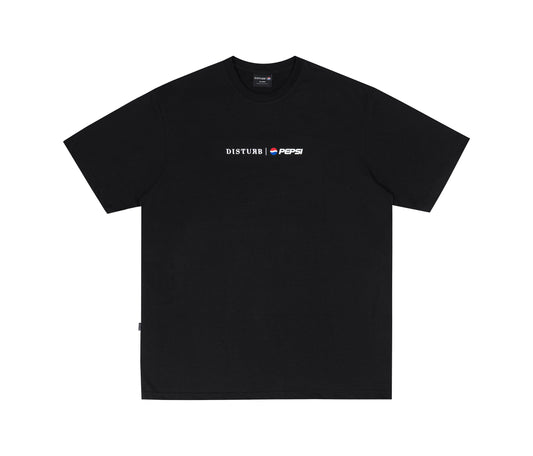 Disturb x Pepsi Tee in Black