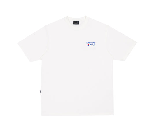 Drinking City Tee in Off-white