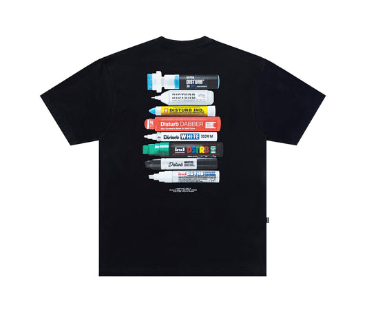 Essential Markers T-Shirt In Black