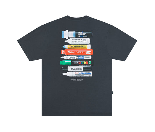 Essential Markers T-Shirt In Grey