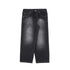 Faded Denim Pants in Black