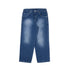 Faded Denim Pants in Blue