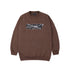 Fragments Crewneck in Brown